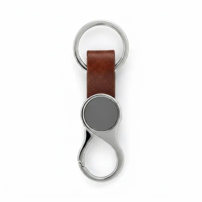 leather keychain for corporate office at wholesale price